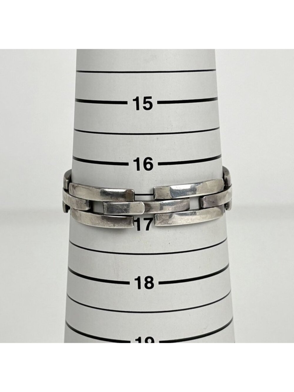 Gucci Logo Chain Bracelet 925 Sterling Silver - Picture 5 of 5